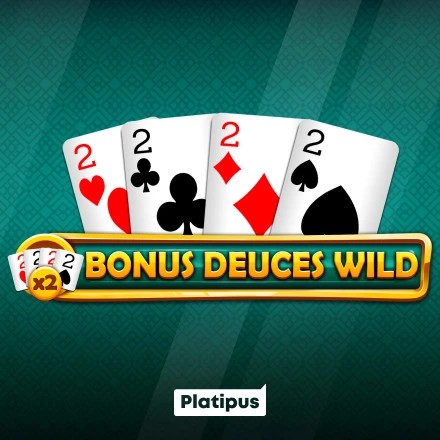 Bonus Deuces Wild logo – Table Games by Platipus at Pistolo