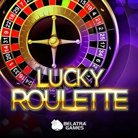 Lucky Roulette slot visual from Belatra Games available on pistolo-greece.com