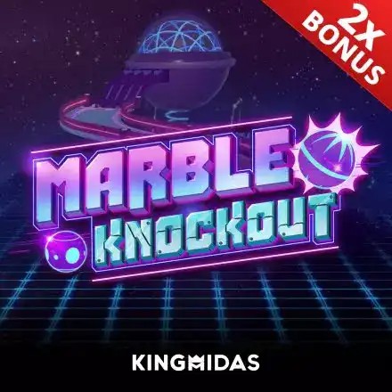 Marble Knockout logo – Table Games by King Midas at Pistolo