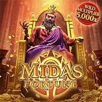 Midas Fortune by PG Soft, showcased at pistolo-greece.com – game logo