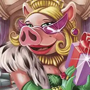 Piggy Riches 2 MegaWays slot logo by Red Tiger Gaming at Pistolo