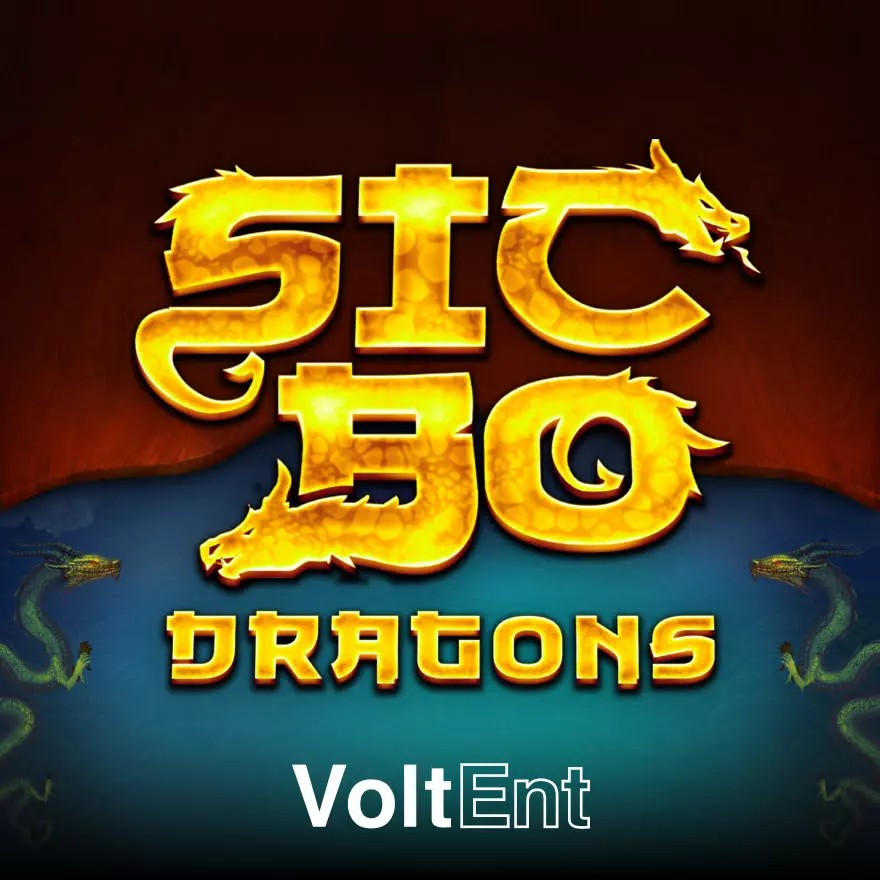 Sic Bo Dragons by VoltEnt, showcased at pistolo-greece.com – game logo